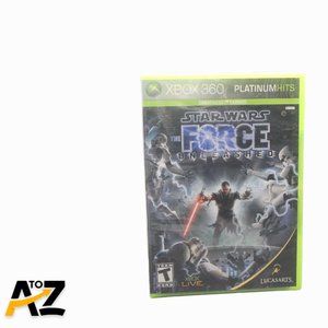 Star Wars The Force Unleashed PLATINUM HITS (Microsoft Xbox 360, 2008) Brand New